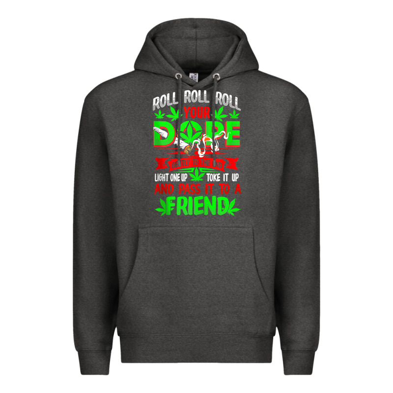 Funny Weed Pot Lover Roll Joint Friend Smoking Marijuana Tank Top Premium Hoodie by linhVisuals | Teevron