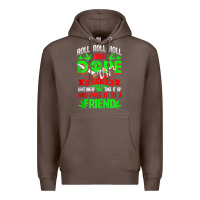 Coffee funny weed pot lover roll joint friend smoking marijuana tank top Premium Hoodie - linhVisuals