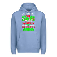 Colony Blue funny weed pot lover roll joint friend smoking marijuana tank top Premium Hoodie - linhVisuals