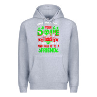 Heather Grey funny weed pot lover roll joint friend smoking marijuana tank top Premium Hoodie - linhVisuals