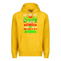 Lemon funny weed pot lover roll joint friend smoking marijuana tank top Premium Hoodie - linhVisuals