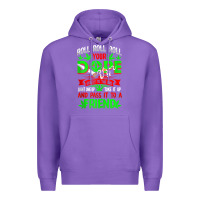 Purple funny weed pot lover roll joint friend smoking marijuana tank top Premium Hoodie - linhVisuals