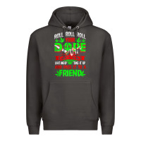 Smoke funny weed pot lover roll joint friend smoking marijuana tank top Premium Hoodie - linhVisuals