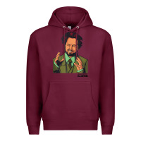 Burgundy ancient aliens giorgio tank top Premium Hoodie - linhVisuals
