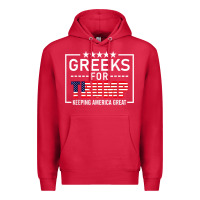 Cardinal greeks for trump conservative gift trump 2020 re election t shirt Premium Hoodie - linhVisuals