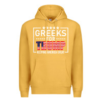 Mustard greeks for trump conservative gift trump 2020 re election t shirt Premium Hoodie - linhVisuals
