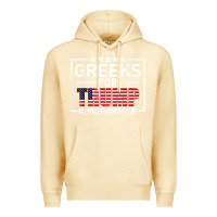 Pina Colada greeks for trump conservative gift trump 2020 re election t shirt Premium Hoodie - linhVisuals
