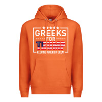 Carrot greeks for trump conservative gift trump 2020 re election t shirt Premium Hoodie - linhVisuals