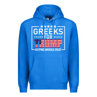 True Royal greeks for trump conservative gift trump 2020 re election t shirt Premium Hoodie - linhVisuals