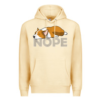 Pina Colada nope lazy corgi Premium Hoodie - linhVisuals