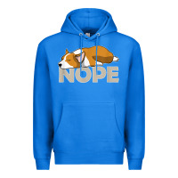 True Royal nope lazy corgi Premium Hoodie - linhVisuals