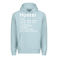 Blue Mist hunter definition personalized name funny birthday gift idea t shirt Premium Hoodie - linhVisuals
