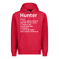 Cardinal hunter definition personalized name funny birthday gift idea t shirt Premium Hoodie - linhVisuals