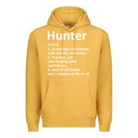 Mustard hunter definition personalized name funny birthday gift idea t shirt Premium Hoodie - linhVisuals