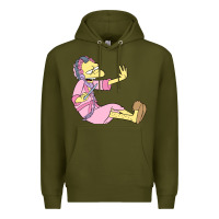 Army Green moe Premium Hoodie - linhVisuals