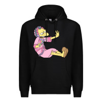 Black moe Premium Hoodie - linhVisuals