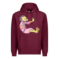 Burgundy moe Premium Hoodie - linhVisuals