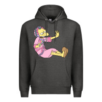 Charcoal Heather moe Premium Hoodie - linhVisuals