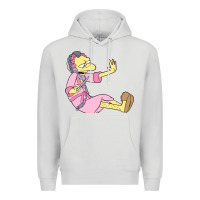 Dove Grey moe Premium Hoodie - linhVisuals