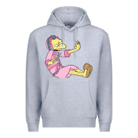 Heather Grey moe Premium Hoodie - linhVisuals