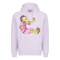 Lilac moe Premium Hoodie - linhVisuals