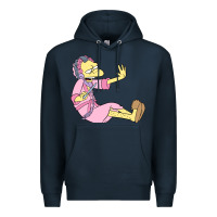 Navy moe Premium Hoodie - linhVisuals