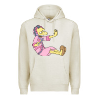Oatmeal Heather moe Premium Hoodie - linhVisuals