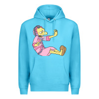 Ocean Blue moe Premium Hoodie - linhVisuals