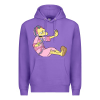 Purple moe Premium Hoodie - linhVisuals