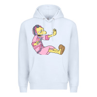 White moe Premium Hoodie - linhVisuals