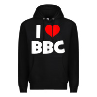Black i love bbc tank top Premium Hoodie - linhVisuals