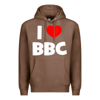 Chestnut i love bbc tank top Premium Hoodie - linhVisuals