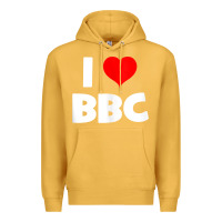 Mustard i love bbc tank top Premium Hoodie - linhVisuals