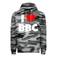 Slate Camo i love bbc tank top Premium Hoodie - linhVisuals