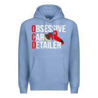 Colony Blue funny obessive car detailer for car detailing t shirt Premium Hoodie - linhVisuals