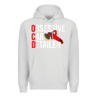 Dove Grey funny obessive car detailer for car detailing t shirt Premium Hoodie - linhVisuals