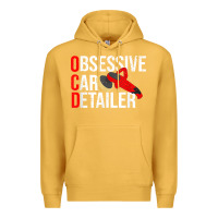 Mustard funny obessive car detailer for car detailing t shirt Premium Hoodie - linhVisuals