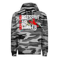 Slate Camo funny obessive car detailer for car detailing t shirt Premium Hoodie - linhVisuals