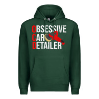Sports Green funny obessive car detailer for car detailing t shirt Premium Hoodie - linhVisuals