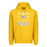 Lemon happiness is being a noni ever women floral decor Premium Hoodie - linhVisuals