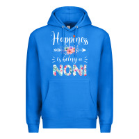 True Royal happiness is being a noni ever women floral decor Premium Hoodie - linhVisuals