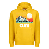 Lemon ojai california mountains & sun retro 80s graphic Premium Hoodie - linhVisuals