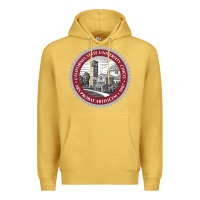 Antique Gold csu chico seal Premium Hoodie - linhVisuals