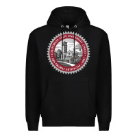 Black csu chico seal Premium Hoodie - linhVisuals