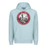 Blue Mist csu chico seal Premium Hoodie - linhVisuals