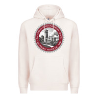 Pale Pink csu chico seal Premium Hoodie - linhVisuals