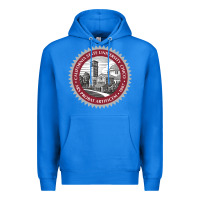 True Royal csu chico seal Premium Hoodie - linhVisuals