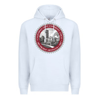 White csu chico seal Premium Hoodie - linhVisuals