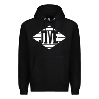 Black jive records Premium Hoodie - linhVisuals