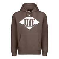 Coffee jive records Premium Hoodie - linhVisuals
